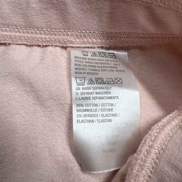 D & Co. Active Pull-on Pants Women Size 1X Cotton Stretch Pink / Denim & Company - Picture 8 of 13